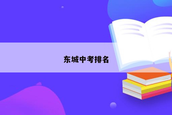 东城中考排名