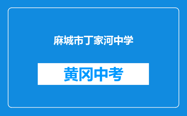 麻城市丁家河中学和黄冈市武穴大法寺中学对比哪个好？
