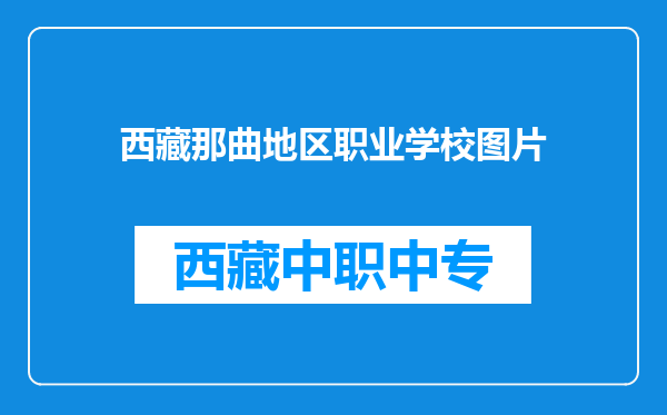 西藏那曲地区职业学校图片